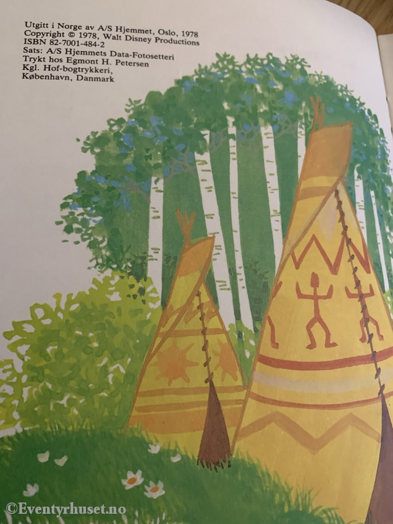 Donald Ducks Bokklubb. 1978. Lille Hiawatha Får En Lærepenge. Bokklubb