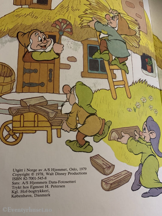 Donald Ducks Bokklubb. 1979. Snehvit Besøker De Syv Dverger. Bokklubb