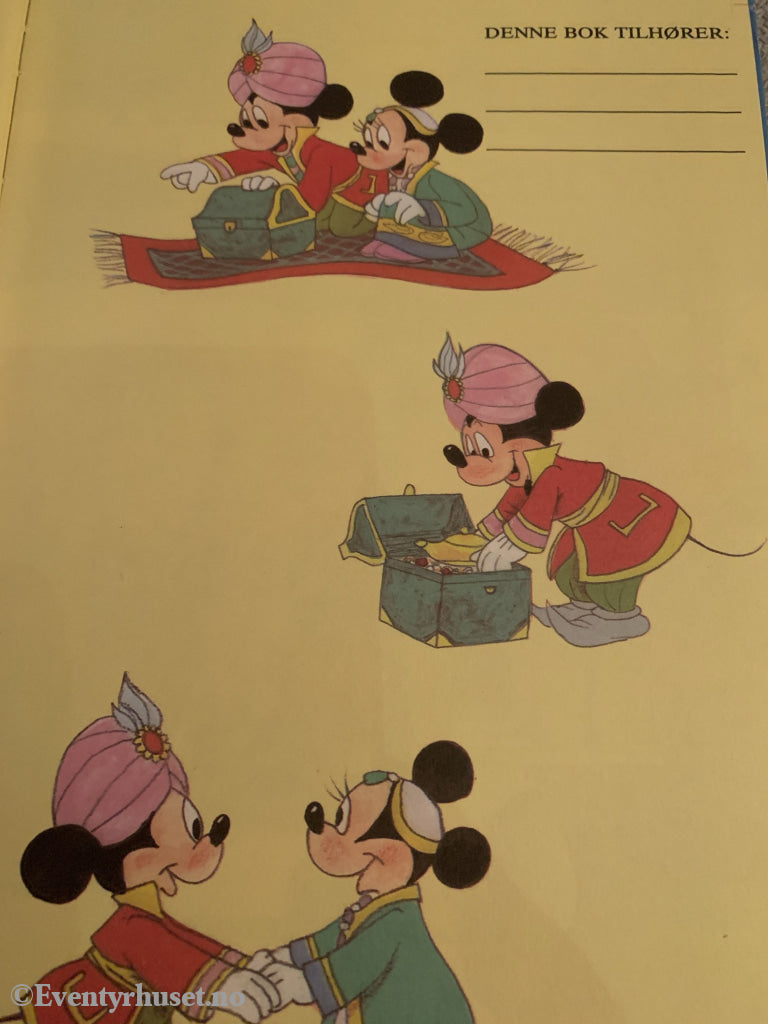 Donald Ducks Bokklubb. 1982/90. Aladdin På Nye Eventyr. Bokklubb