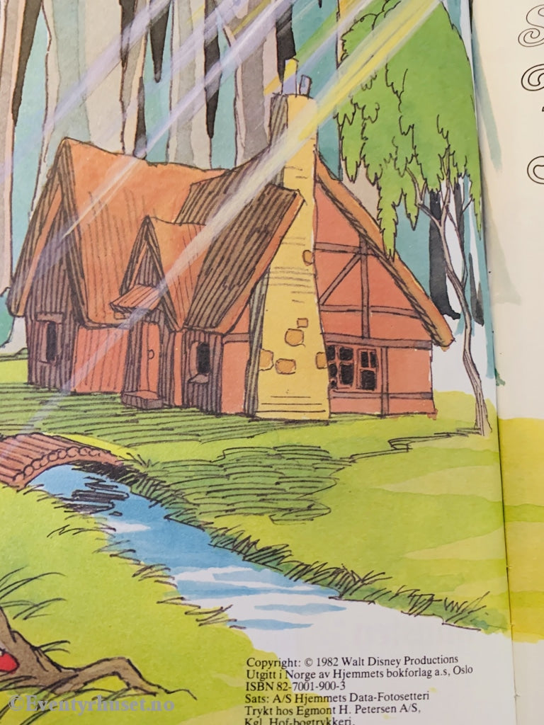 Donald Ducks Bokklubb. 1982. Snehvit Og Dvergene Hvor Er Minsten Fortelling