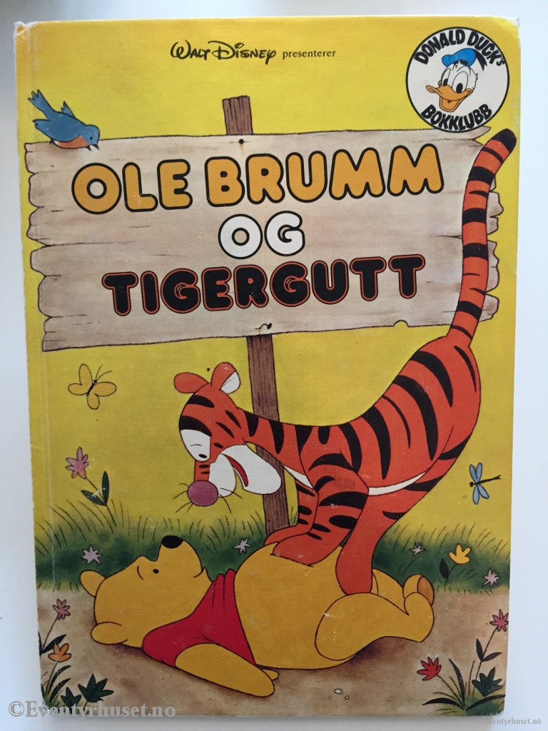 Donald Ducks Bokklubb. 1983. Ole Brumm Og Tigergutt. Bokklubb