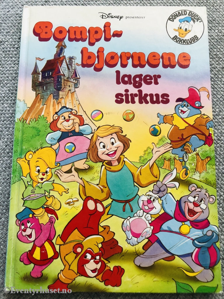 Donald Ducks Bokklubb. 1986. Bompibjørnene Lager Sirkus. Bokklubb