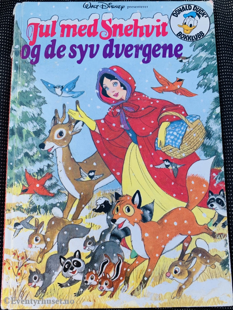 Donald Ducks Bokklubb. 1986. Jul Med Snehvit Og De Syv Dvergene. Bokklubb