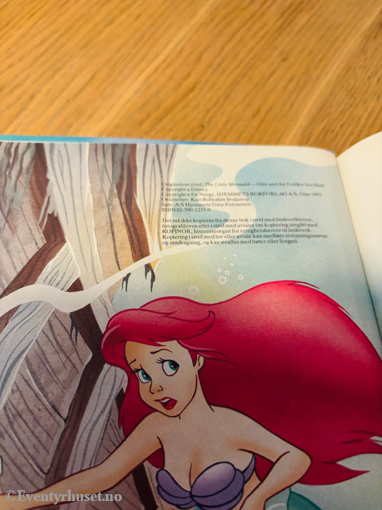Donald Duck’s Bokklubb. 1993. Den lille Havfrue. Otto og gullskjellet. Donald Duck’s Bokklubb