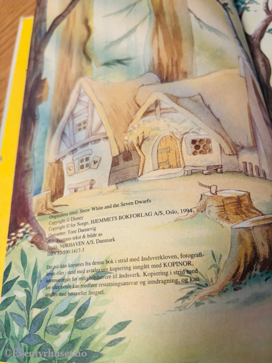 Donald Duck’s Bokklubb. 1994. Snehvit og de 7 dvergene. Donald Duck’s Bokklubb