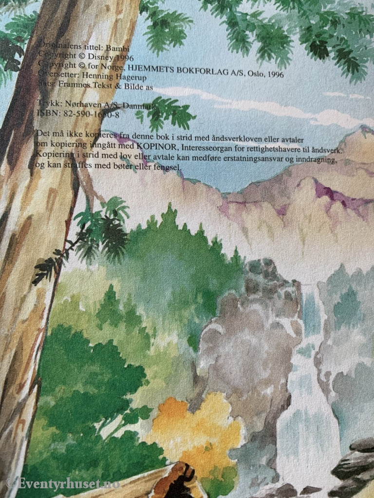 Donald Ducks Bokklubb. 1996. Bambi. Bokklubb