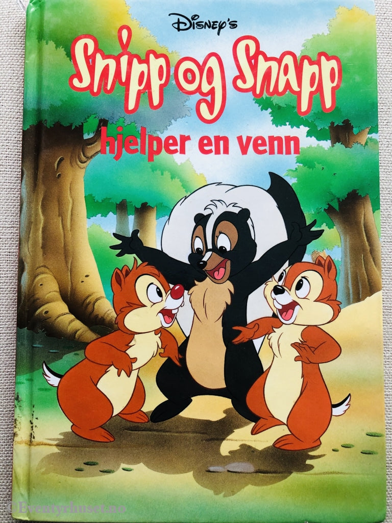 Donald Ducks Bokklubb. 1998. Snipp Og Snapp Hjelper En Venn. Bokklubb
