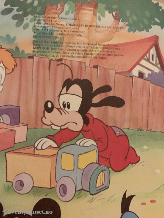 Donald Ducks Bokklubb. Disney-Babyene Leker Cowboy Og Indianer. 1992. Fortelling
