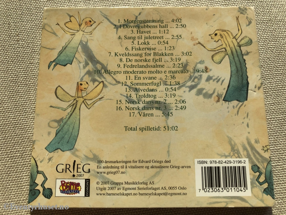 Dovregubbens Hall. Grieg For Barn. 100-Års Markeringen. Cd. Cd