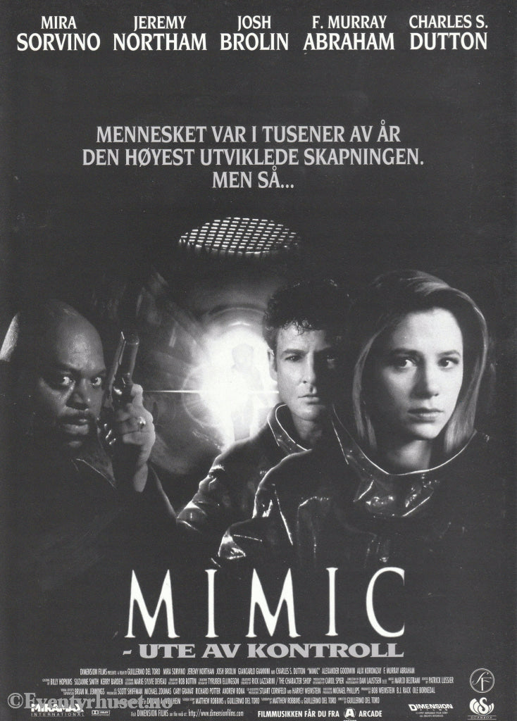 Download: Mimic. Unik Brosjyre På 2 Sider Med Norsk Tekst (Vaskeseddel). Digital Fil I Pdf-Format.
