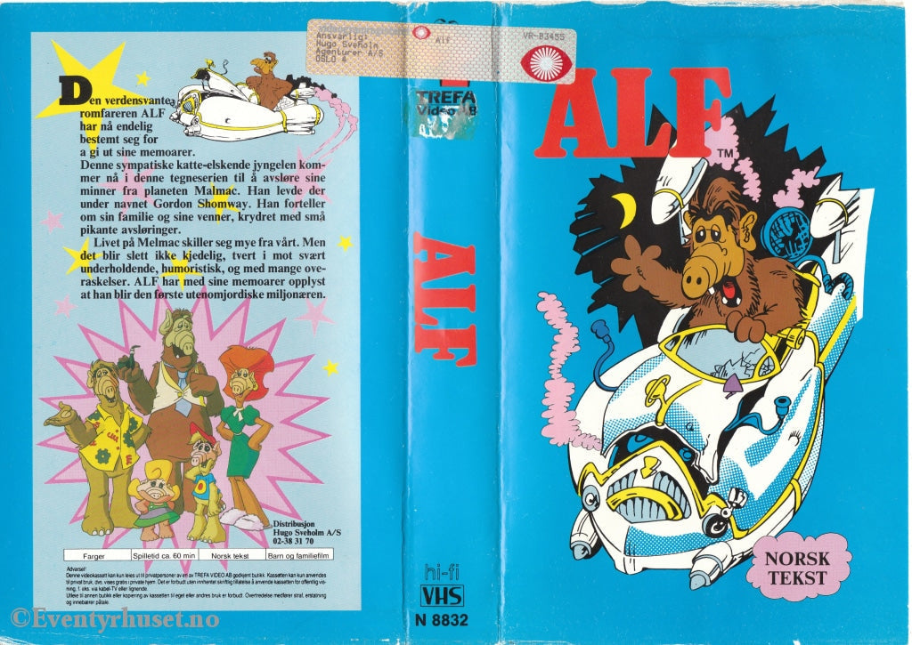 Download / Stream: Alf. Vhs Big Box. Norwegian Subtitles.