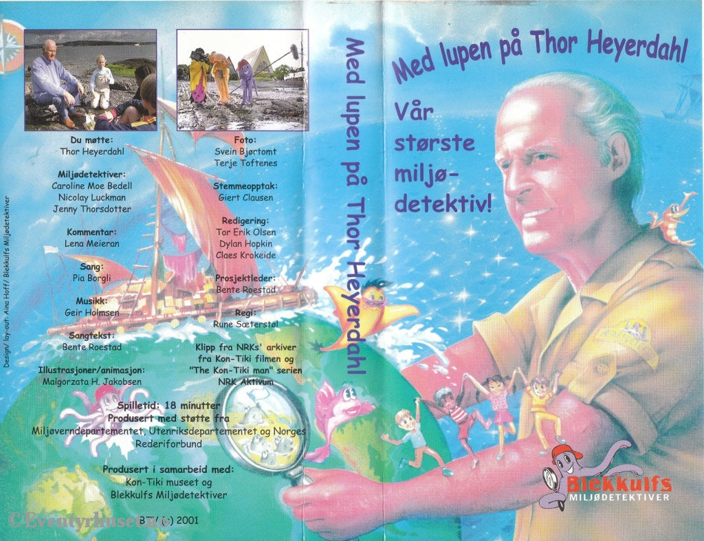 Download / Stream: Blekkulf - Med Lupen På Thor Heyerdahl. Vhs. Norwegian. Vhs