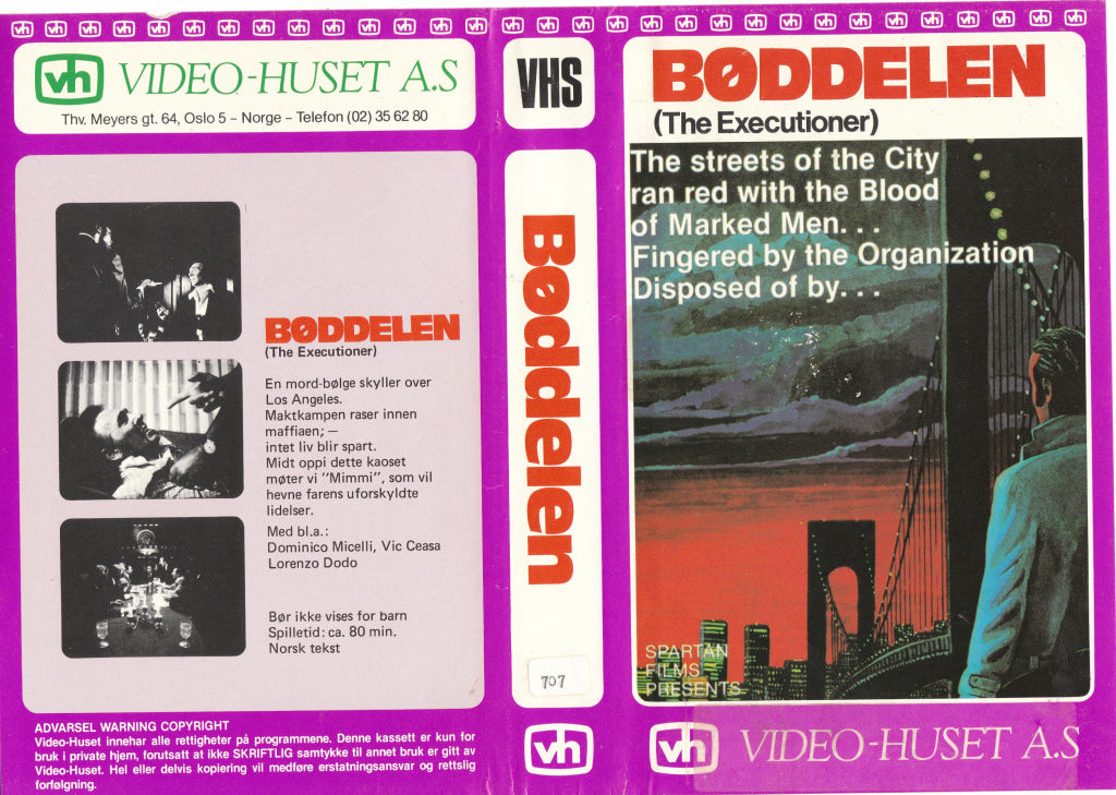 Download / Stream: Bøddelen. Vhs Big Box. Norwegian Subtitles.