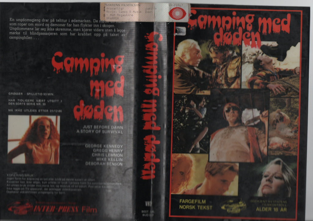 Download / Stream: Camping med døden. VHS Big Box. Norwegian subtitles. VHS