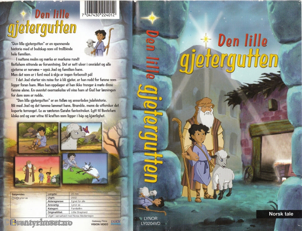 Download / Stream: Den Lille Gjetergutten. 2002. Vhs. Norwegian Dubbing. Vhs