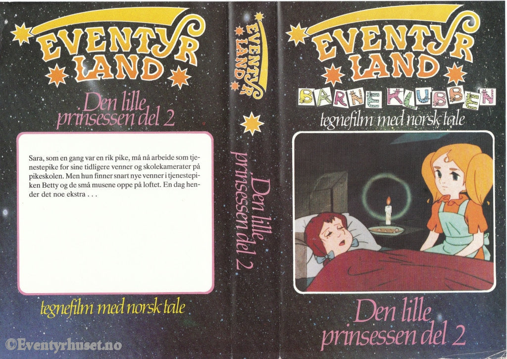 Download / Stream: Den Lille Prinsessen Del 2 (Eventyrland Barneklubben). Vhs Big Box. Norwegian