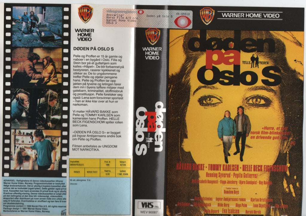 Download / Stream: Døden på Oslo S. 1990. VHS Big Box. Norwegian. VHS