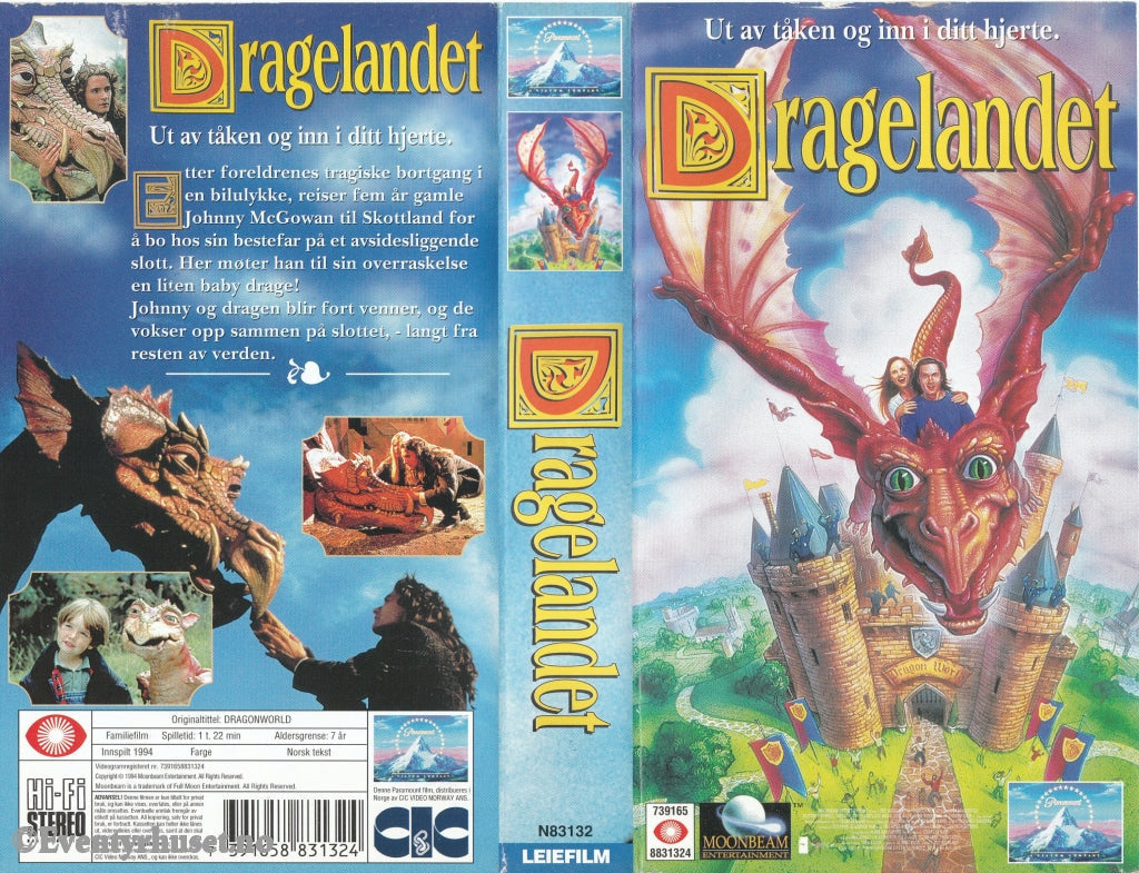 Download / Stream: Dragelandet. 1994. VHS. Norwegian subtitles