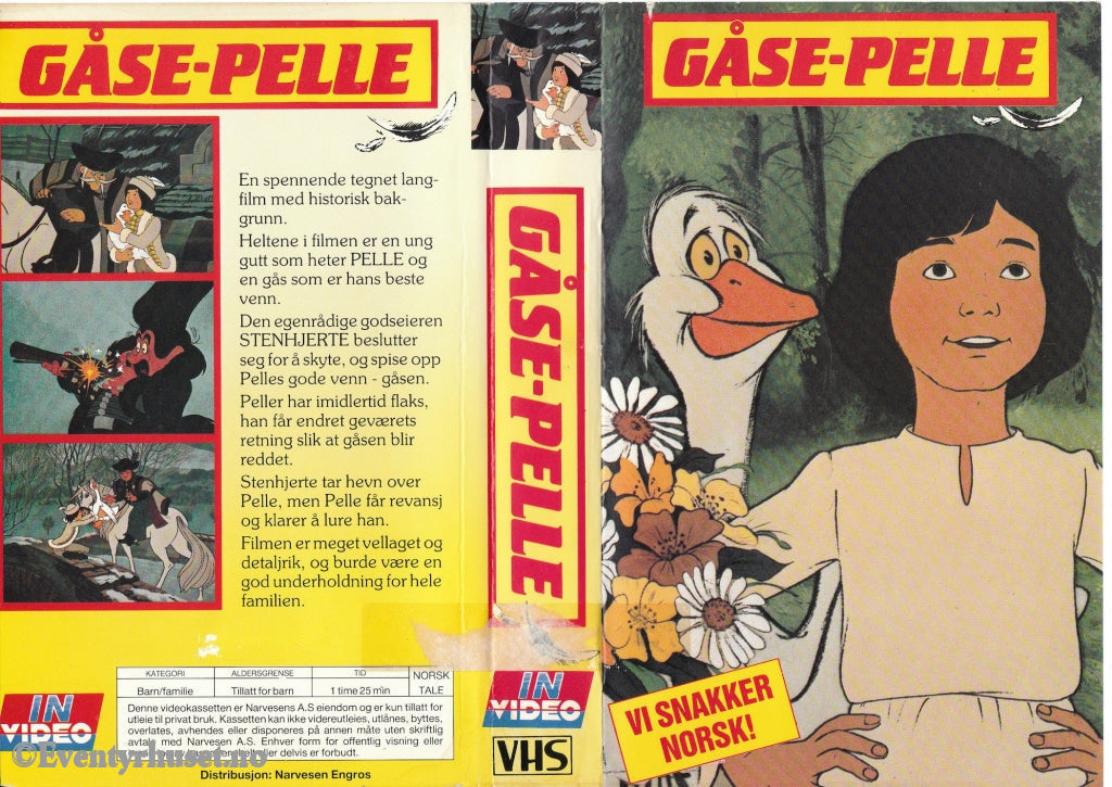 Download / Stream: Gåse-Pelle. Vhs Big Box. Norwegian Dubbing.