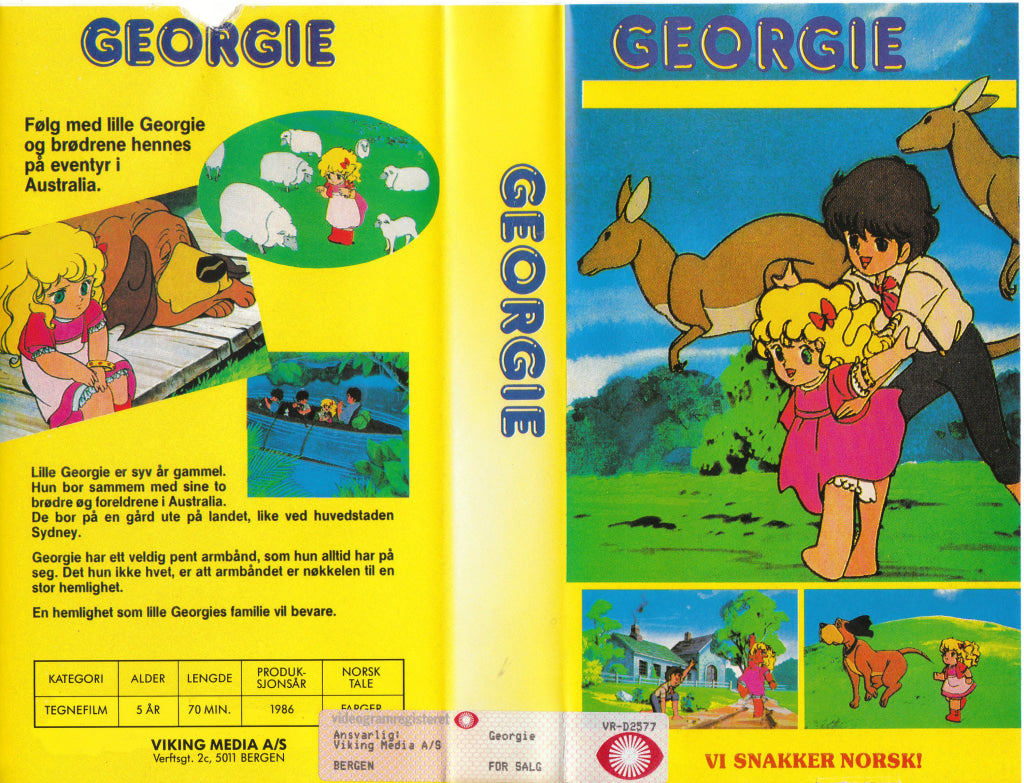 Download / Stream: Georgie. 1986. VHS SB. Norwegian dubbing. VHS