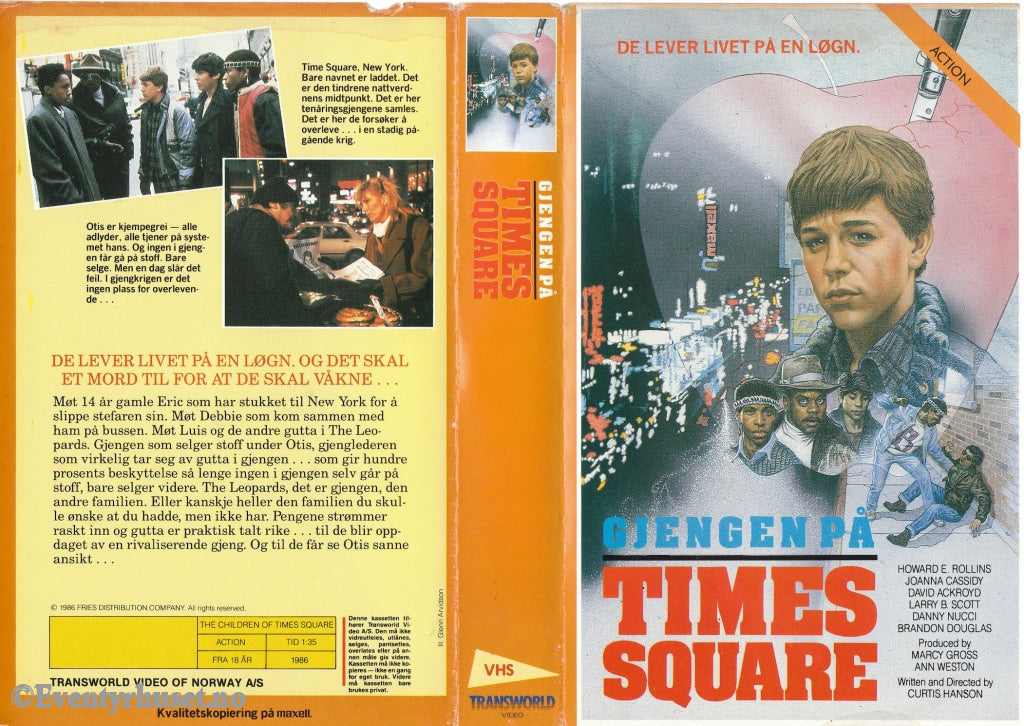 Download / Stream: Gjengen På Times Square. 1986. Vhs Big Box. Norwegian Subtitles.