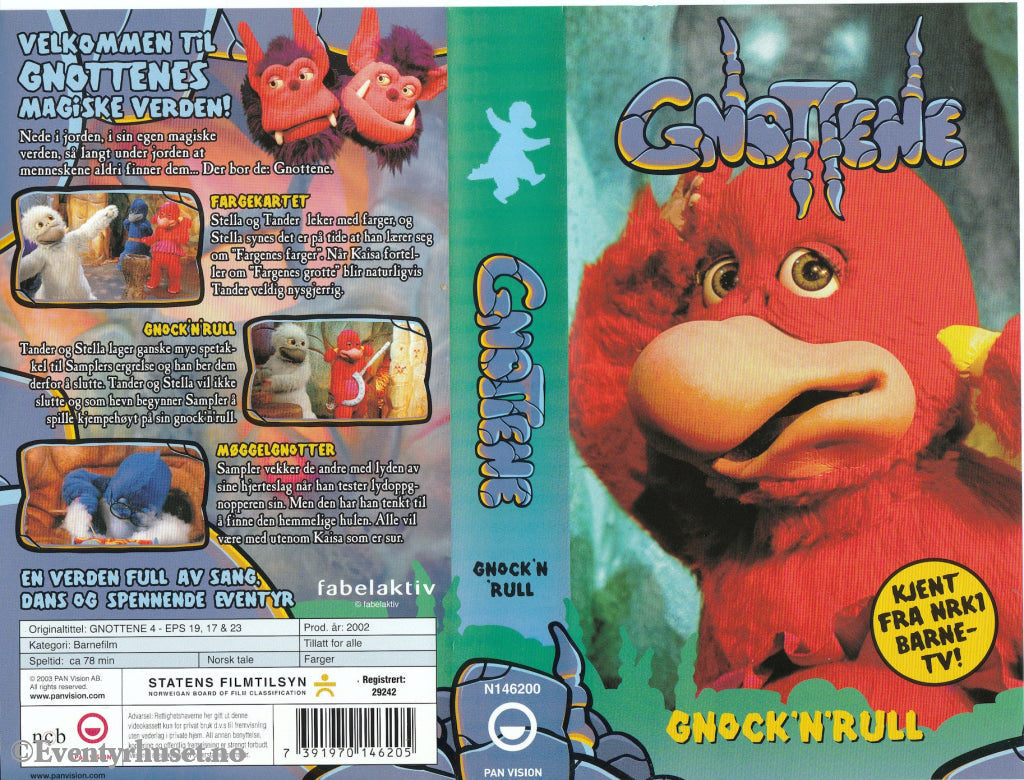 Download / Stream: Gnottene. Vol. 4. Gnock´n´rull. Vhs. Norwegian. Stream Vhs
