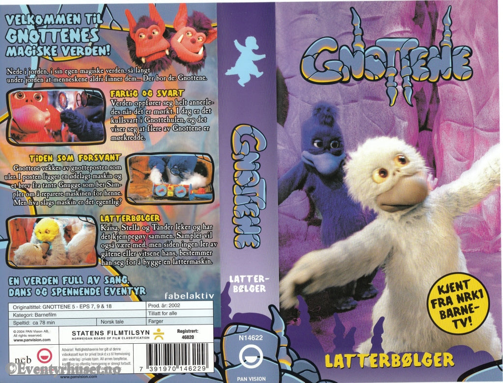 Download / Stream: Gnottene. Vol. 5. Latterbølger. Vhs. Norwegian. Stream Vhs