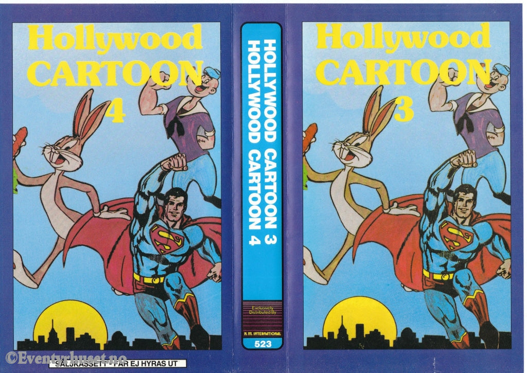 Download / Stream: Holllywood Cartoon. Vol. 3 & 4. Vhs Big Box. Swedish Subtitles.