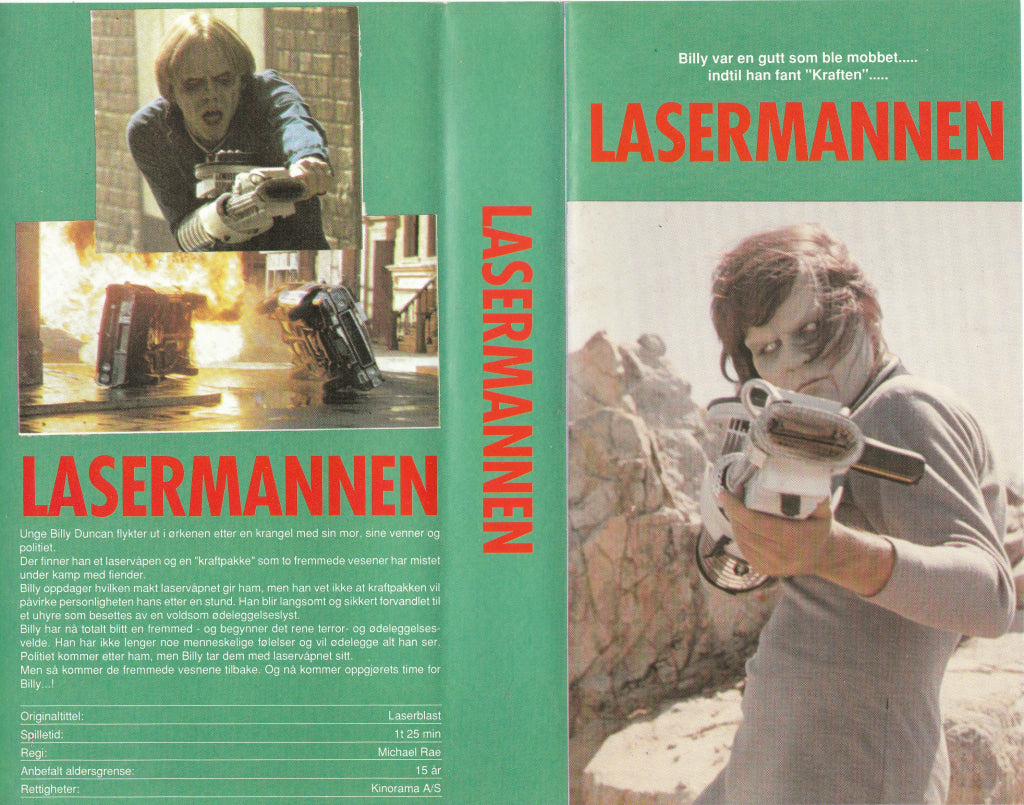 Download / Stream: Lasermannen. 1978. VHS SB. Norwegian subtitles. VHS