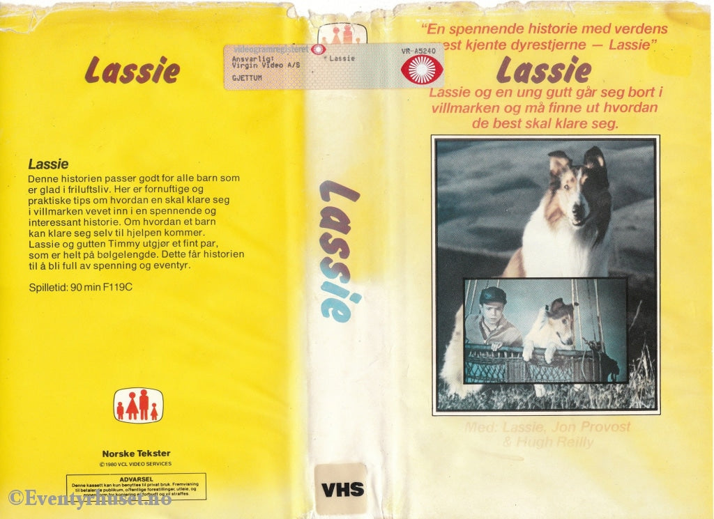Download / Stream: Lassie. Vhs Big Box. Norwegian Subtitles.