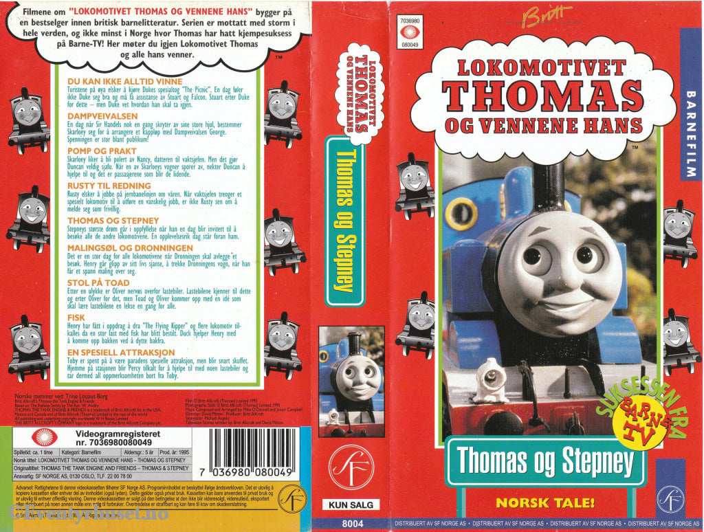 Download / Stream: Lokomotivet Thomas Og Vennene Hans - Stepney (Thomas The Tank Engine And
