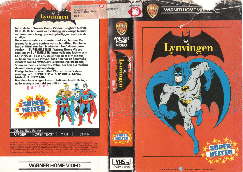 Download / Stream: Lynvingen. Vhs Big Box. Norwegian Subtitles.
