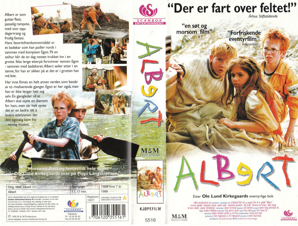 Download / Stream: Ole Lund Kirkegaards Albert. 1998. VHS SB. Norwegian subtitles. VHS