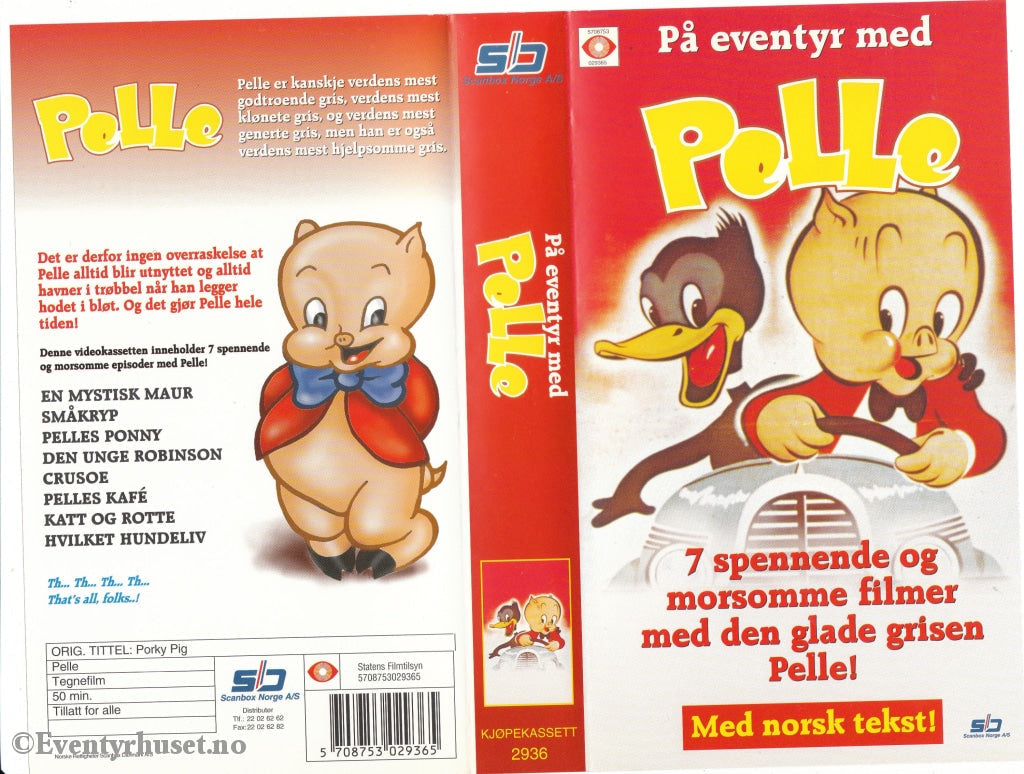 Download / Stream: På Eventyr Med Pelle Vhs. Norwegian Dubbing. Vhs