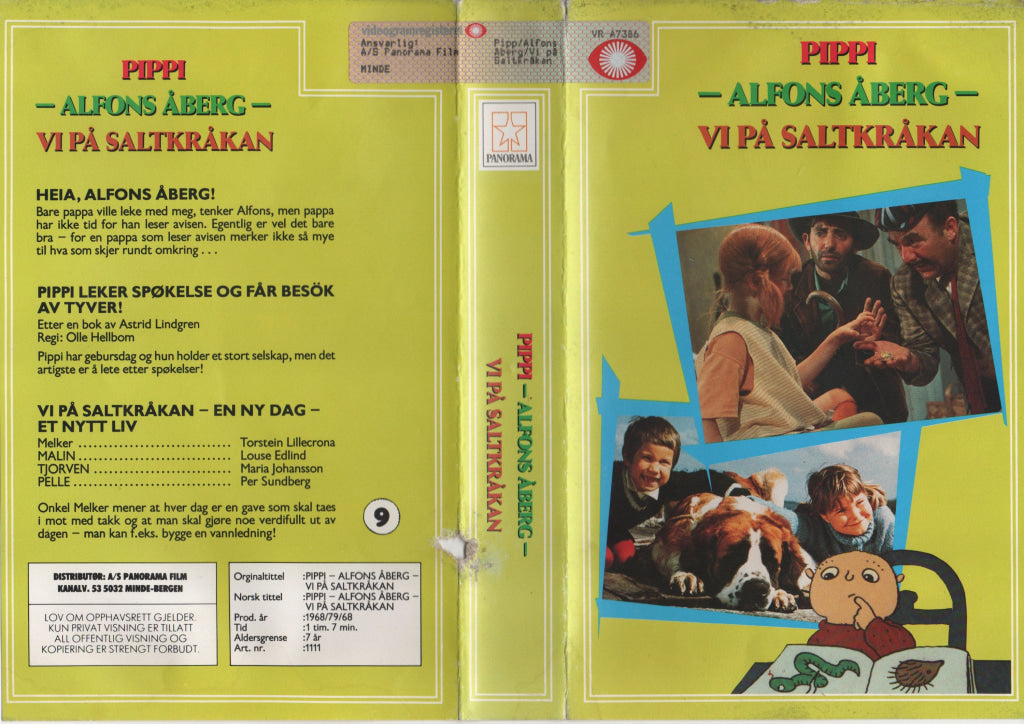Download / Stream: Pippi / Alfons Åberg / Vi på Saltkråkan VHS Big Box. Norwegian release/distribution. VHS