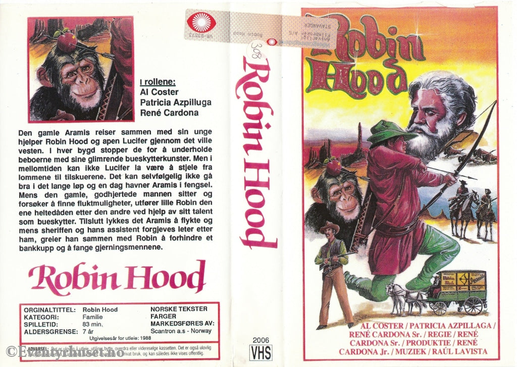 Download / Stream: Robin Hood. 1988. Vhs Big Box. Norwegian Subtitles.