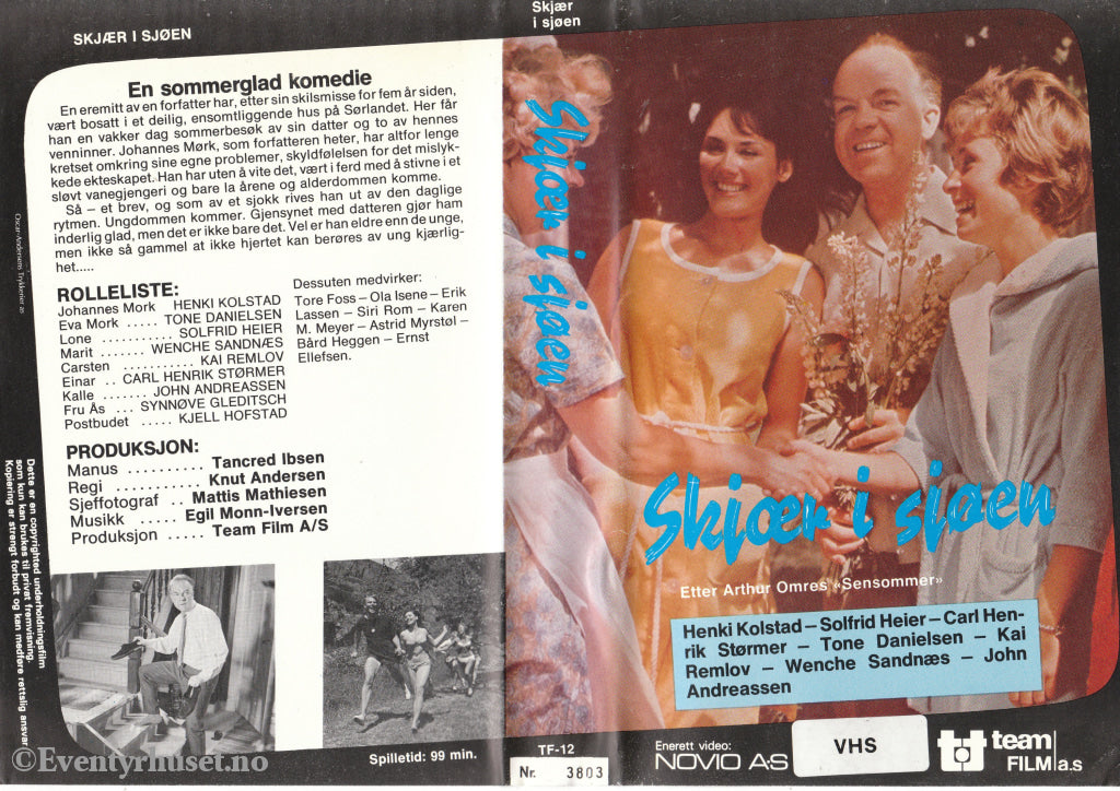 Download / Stream: Skjær I Sjøen. 1965. Vhs Big Box. Norwegian.