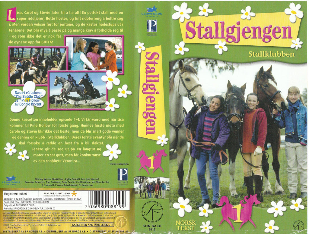 Download / Stream: Stallgjengen. Vol. 1. Stallklubben. Vhs. Norwegian Subtitles. Vhs