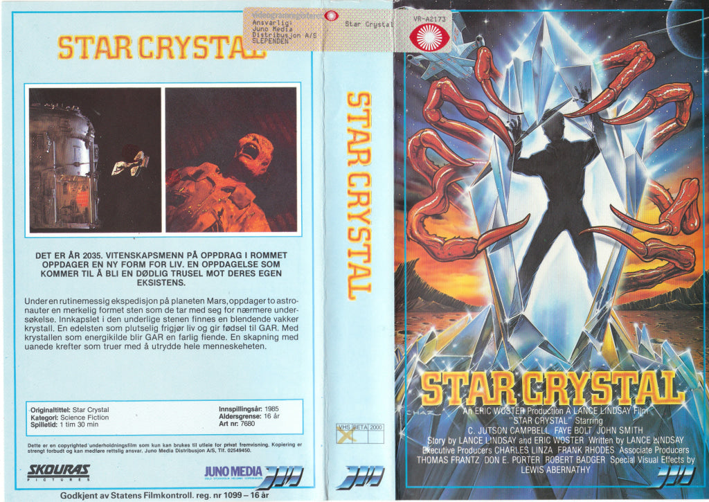 Download / Stream: Star Crystal. 1985. Vhs Big Box. Norwegian Subtitles.