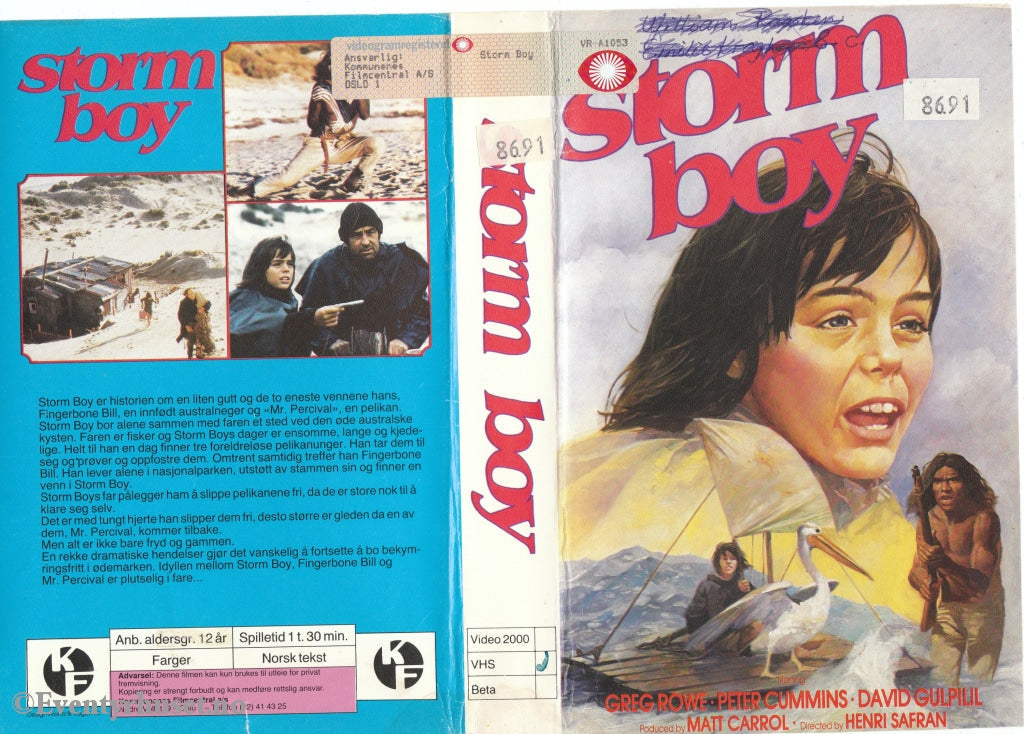 Download / Stream: Storm Boy. Vhs Big Box. Norwegian Subtitles.