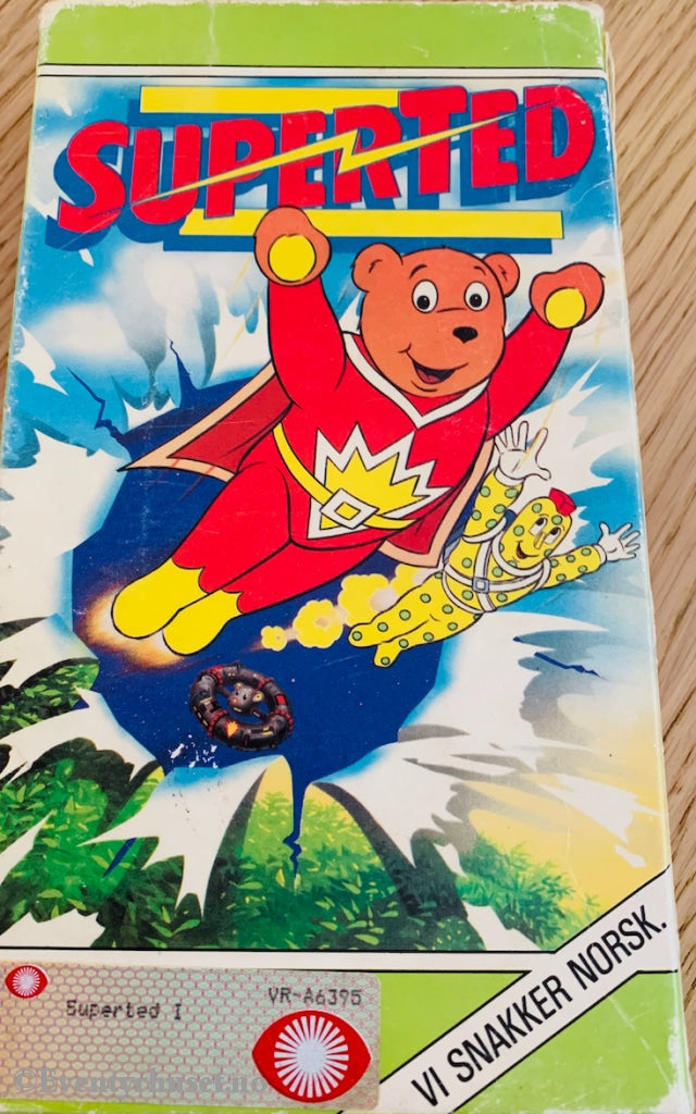 Download / Stream: Superted. Vhs Slipcase. Norwegian Dubbing.