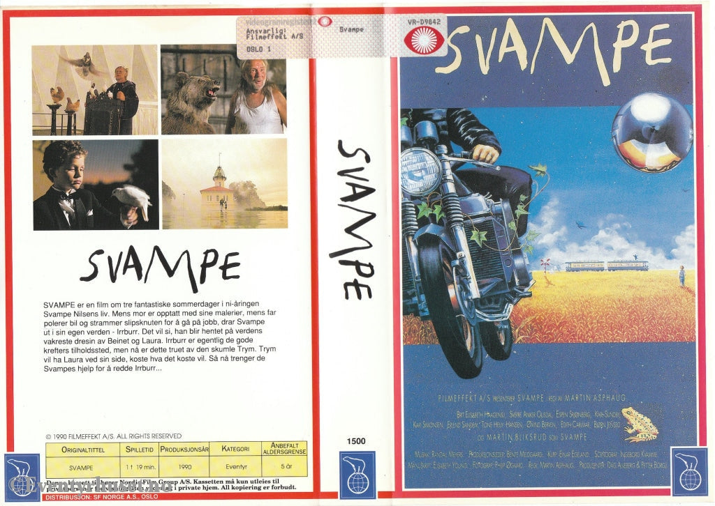 Download / Stream: Svampe. 1990. Vhs Big Box. Norwegian.