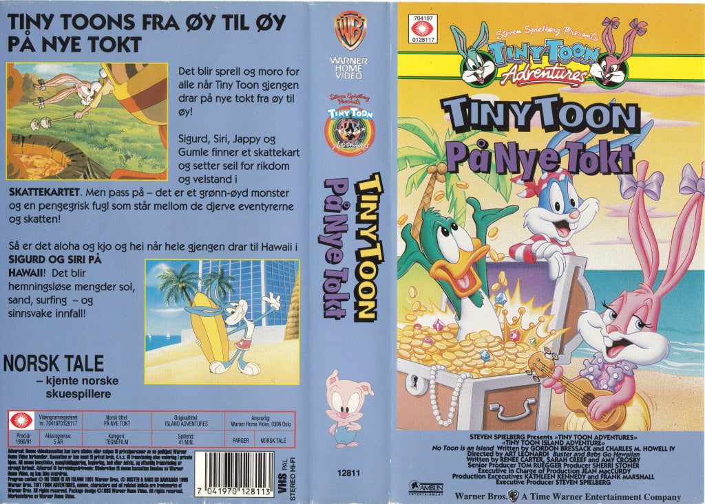 Download / Stream: Tiny Toon På Nye Tokt. 1990/91. VHS SB. Norwegian dubbing. VHS