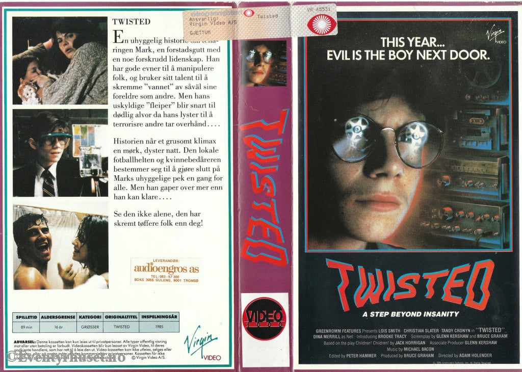 Download / Stream: Twisted. 1985. Vhs Big Box. Norwegian Subtitles.