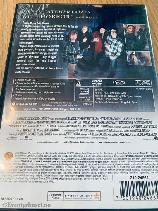Dreamcatcher. Dvd. Dvd