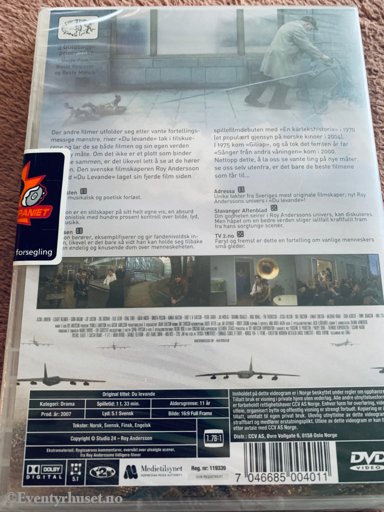 Du Levande (2007). DVD. Ny i plast!