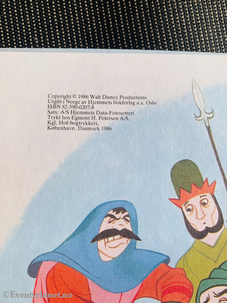 Duck’s Bokklubb. 1986. Sverdet I Stenen. Donald Bokklubb