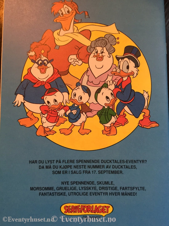 Ducktales 1991/08. Vf/nm Tegneserieblad