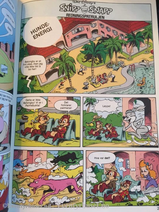 Ducktales 1991/10. Vf/nm. Tegneserieblad