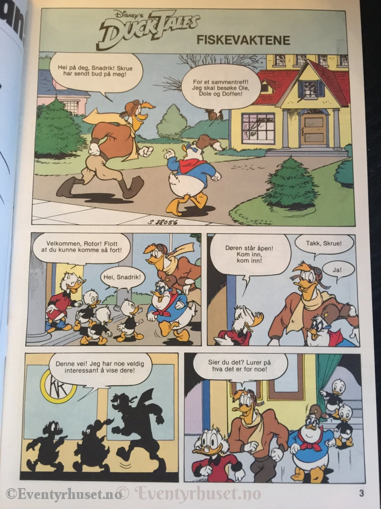 Ducktales 1992/07. Vf-. Tegneserieblad